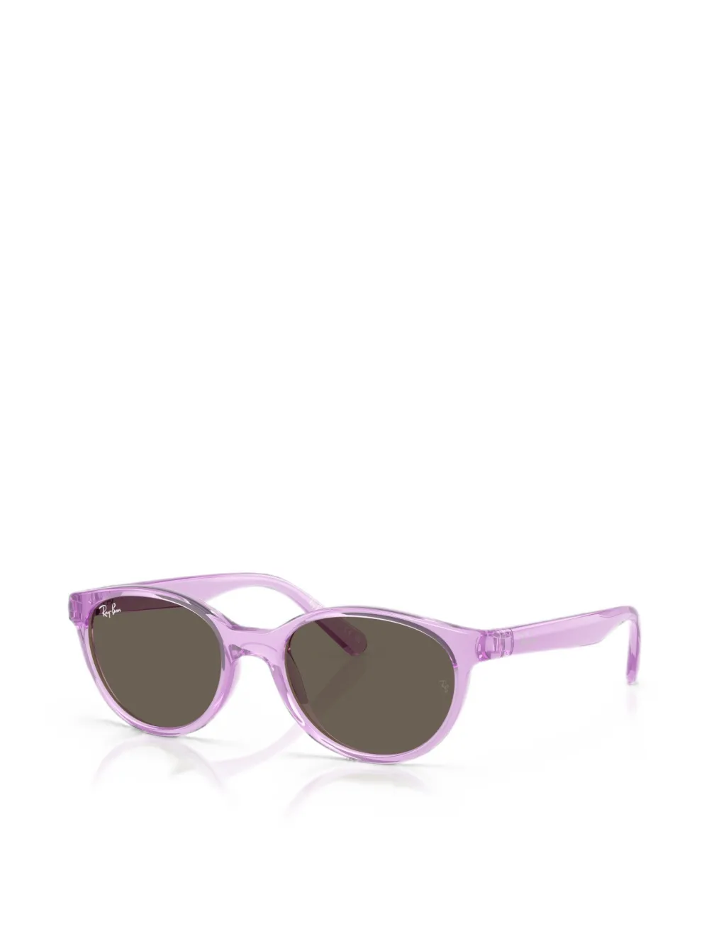 RAY-BAN JUNIOR round-frame sunglasses Paars