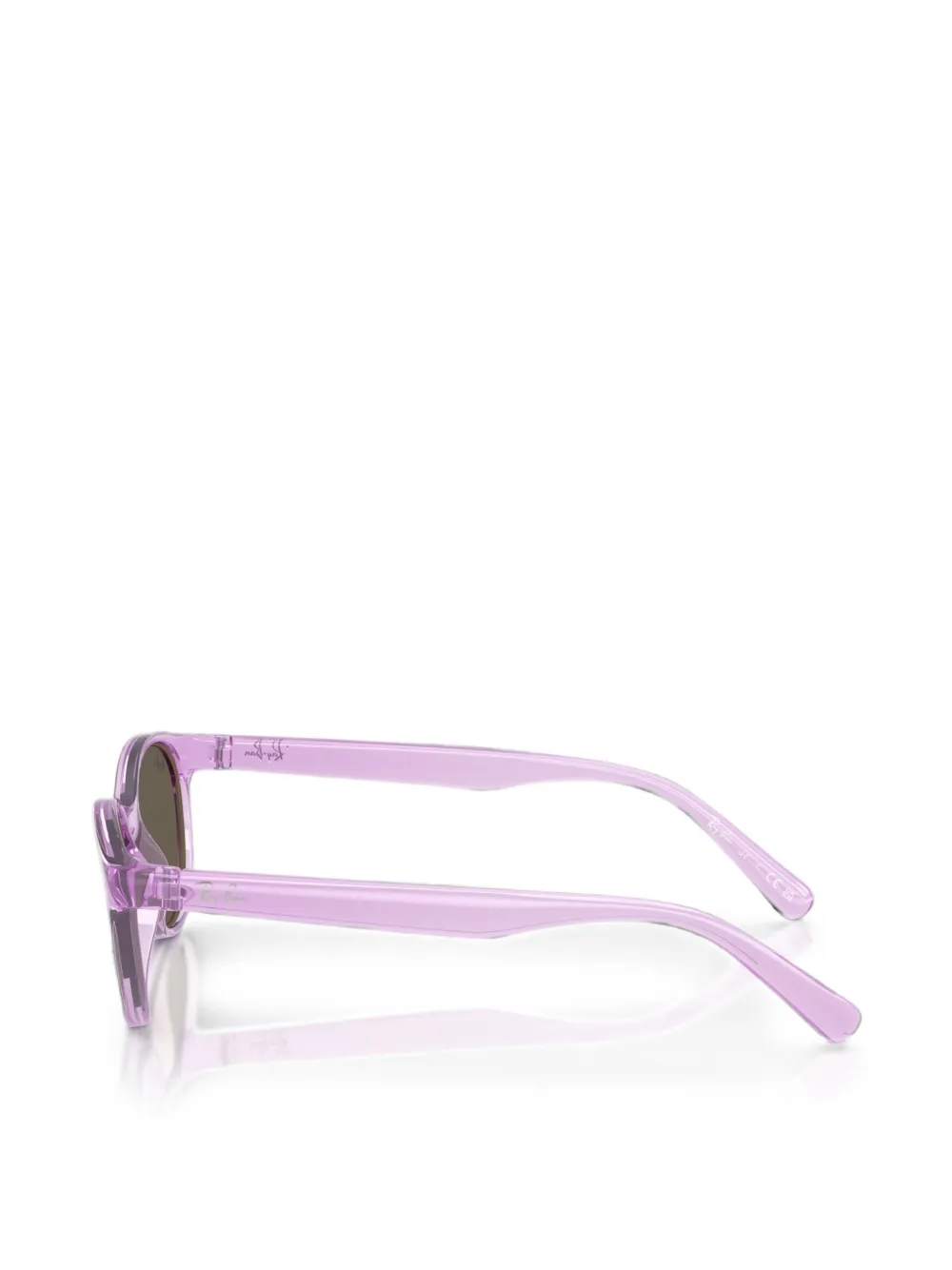 RAY-BAN JUNIOR round-frame sunglasses Paars