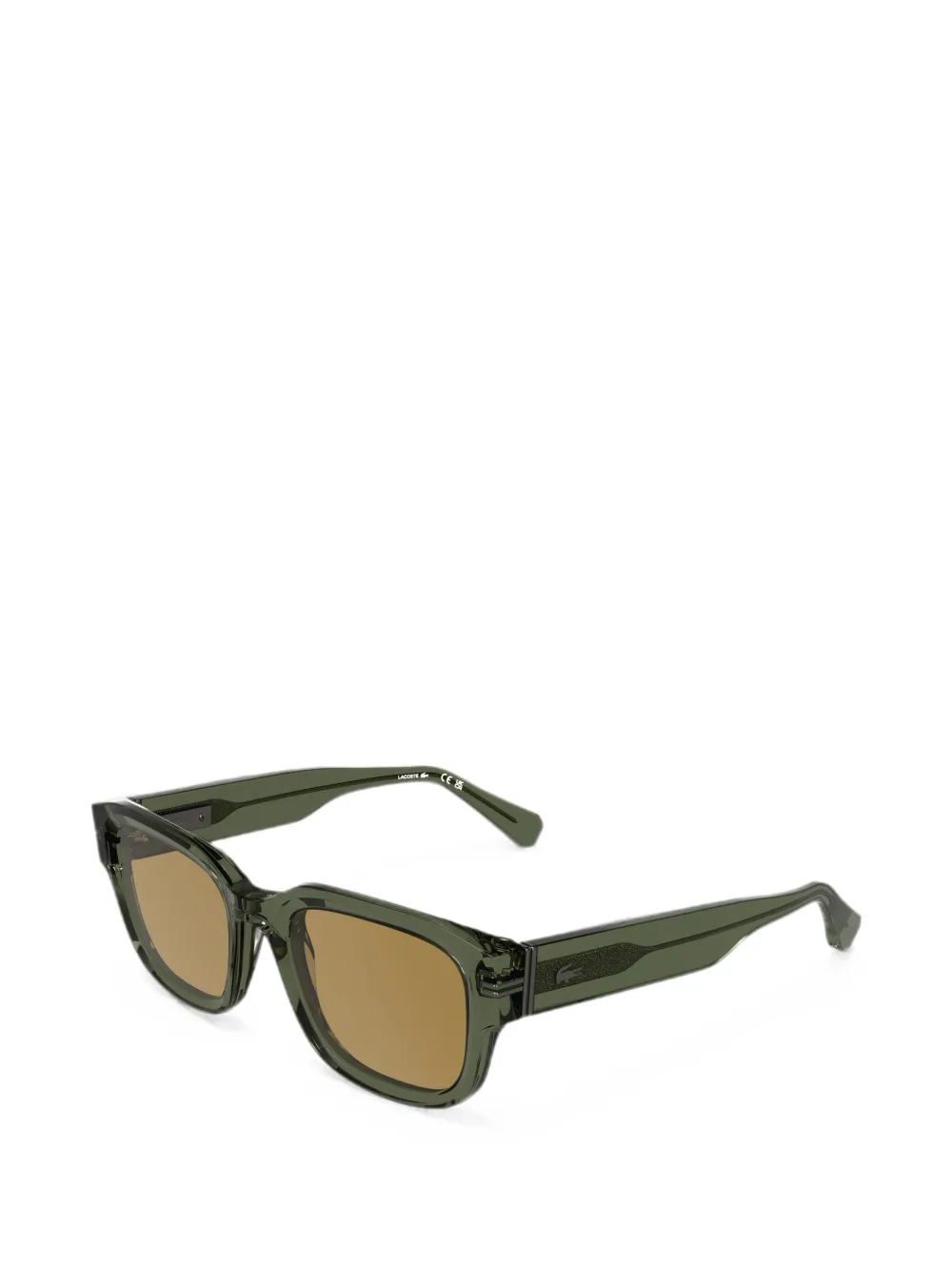 Lacoste Zonnebril met vierkant montuur Groen