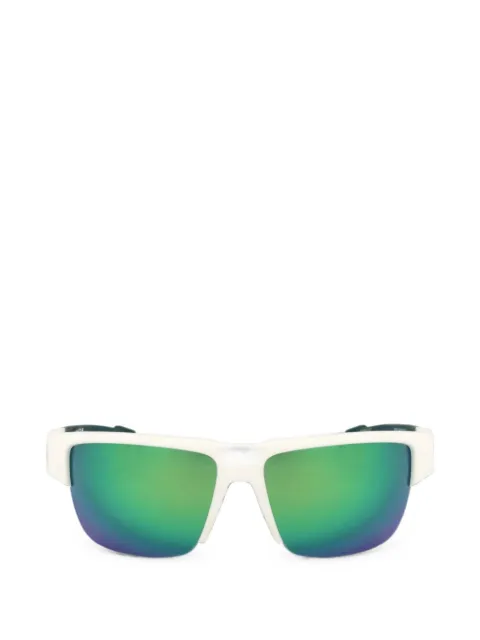 adidas lentes de sol con armazón rectangular y logo estampado