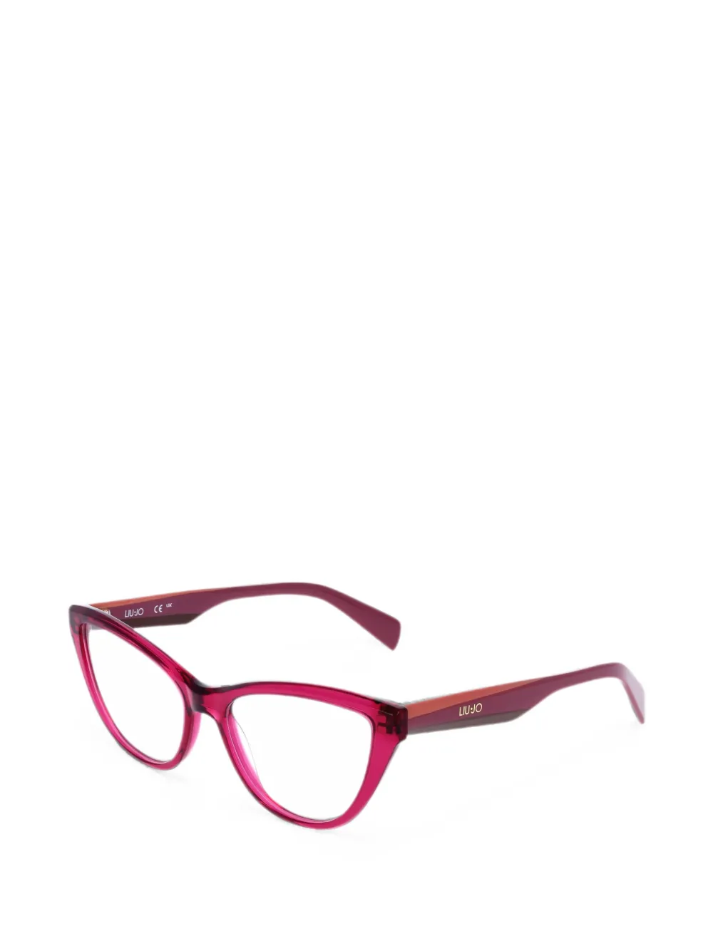 LIU JO Bril met cat-eye montuur Roze