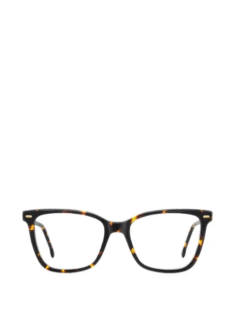 Carrera tortoiseshell-effect rectangular-frame glasses
