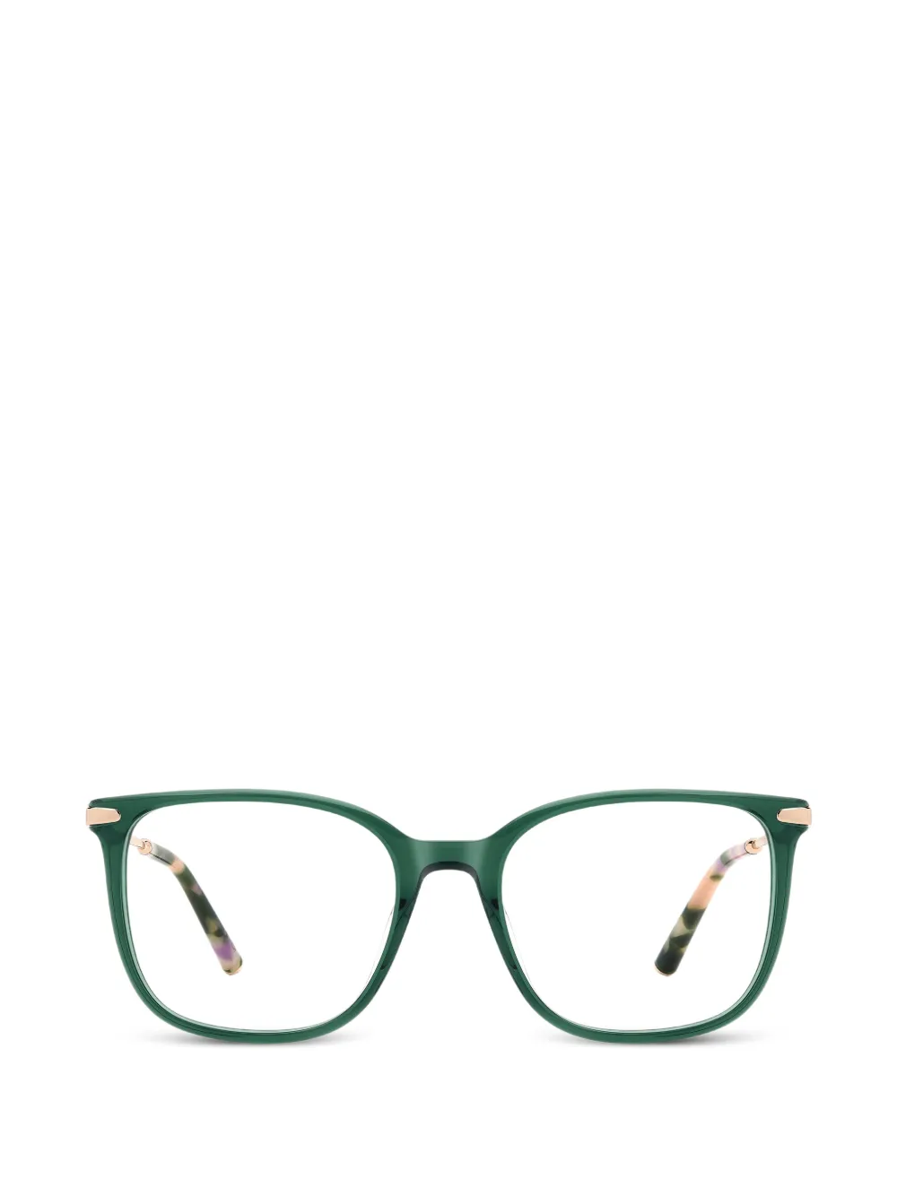 Carolina Herrera square-frame glasses - Verde