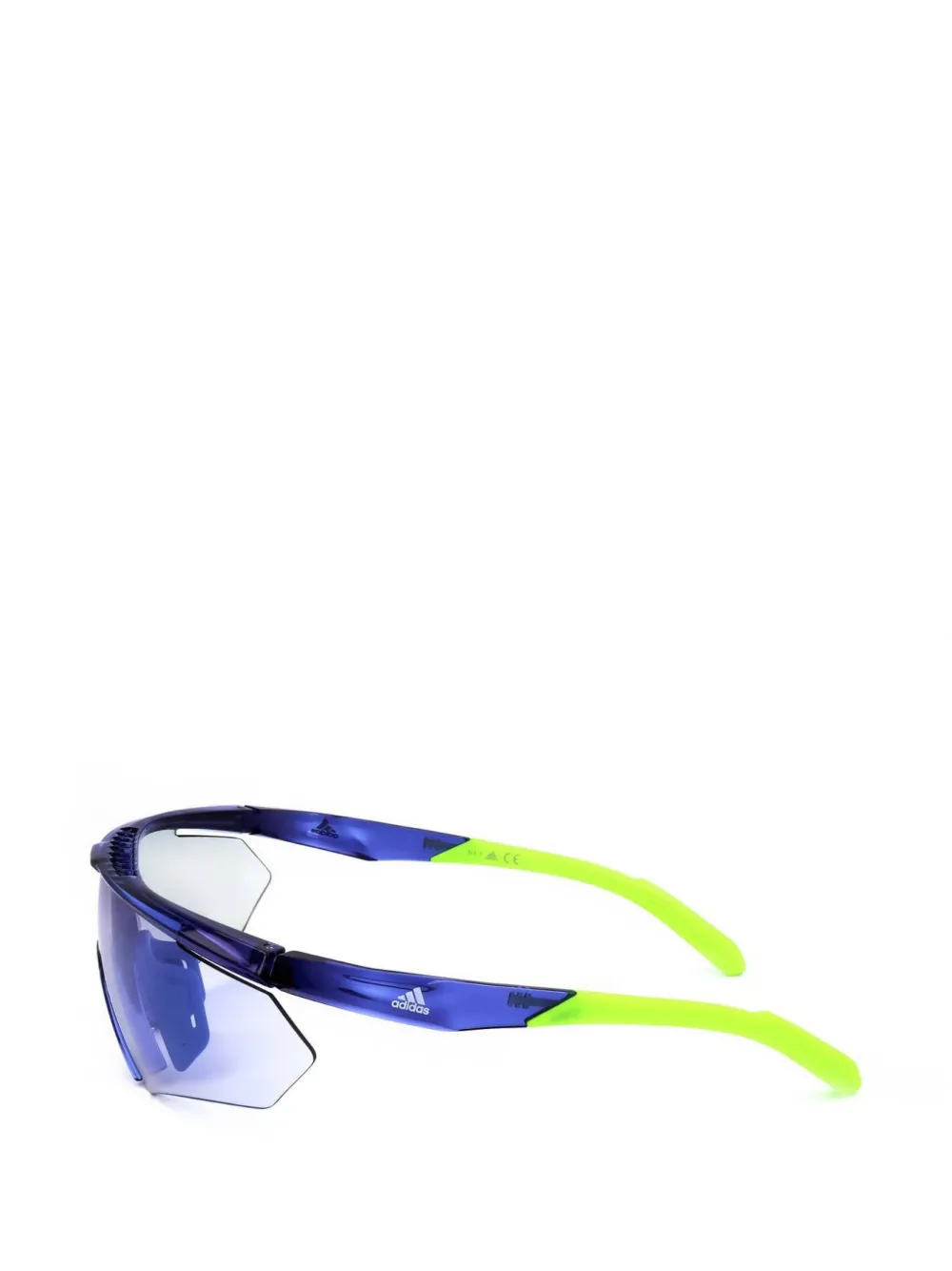 adidas Zonnebril met geometrisch montuur Blauw