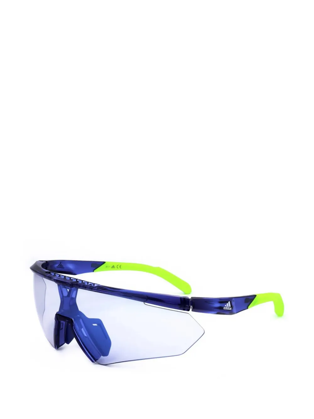 adidas Zonnebril met geometrisch montuur Blauw
