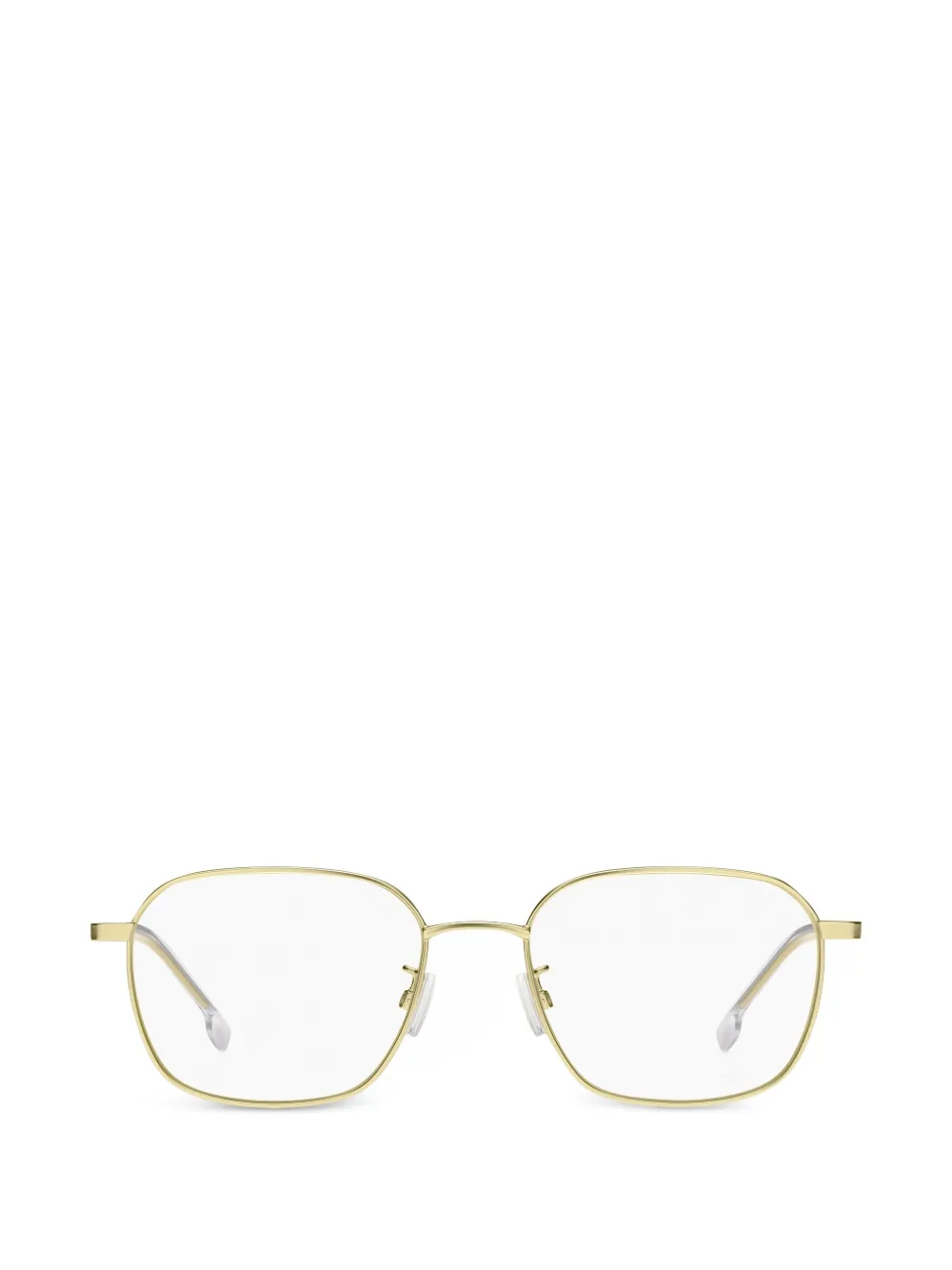 BOSS geometric-frame glasses