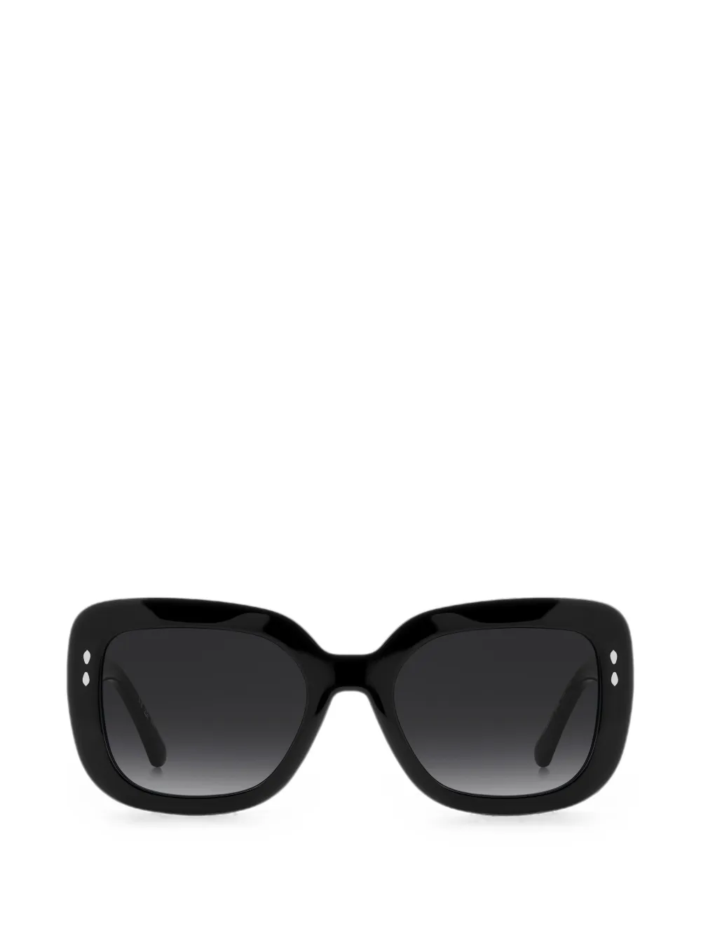Isabel Marant Eyewear gradient-lens square-frame sunglasses - Nero