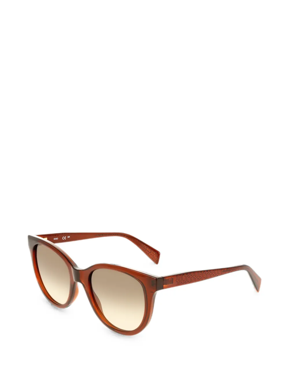 LIU JO Zonnebril met cat-eye montuur Bruin