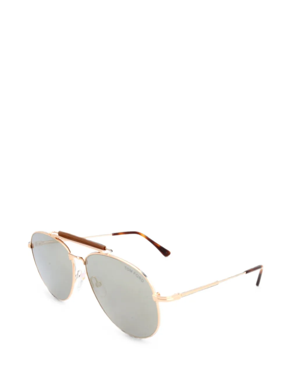 TOM FORD Eyewear Zonnebril met piloten montuur Goud