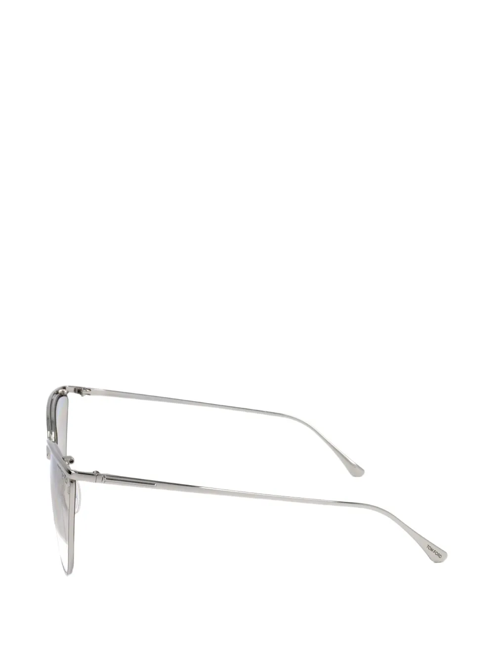 TOM FORD Eyewear Zonnebril met cat-eye montuur Zilver