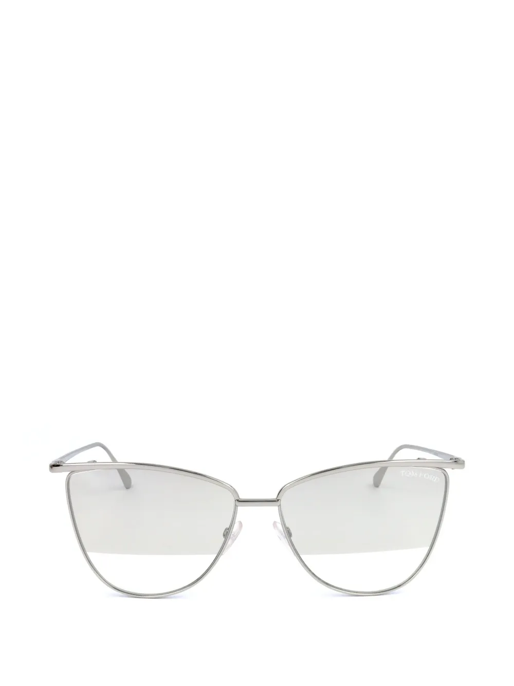 TOM FORD Eyewear Occhiali da sole cat-eye - Argento