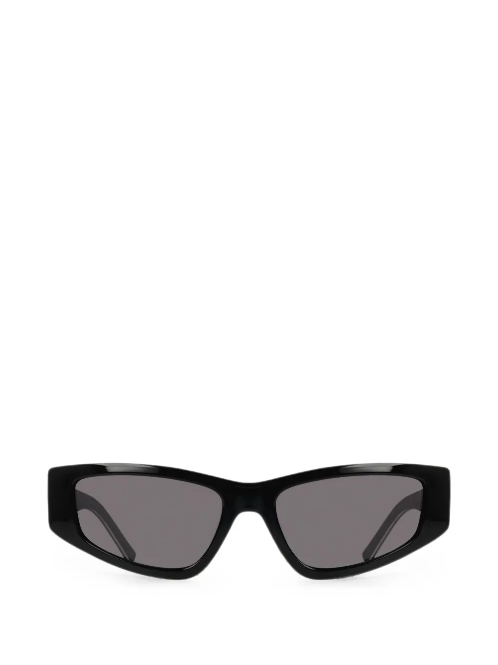 DKNY logo-plaque rectangle-frame sunglasses