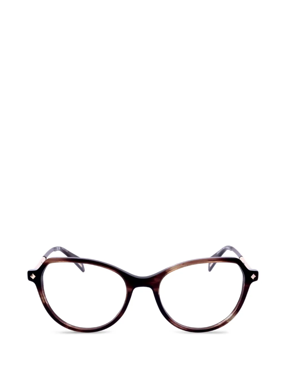 Police Butterfly-frame Glasses In Brown