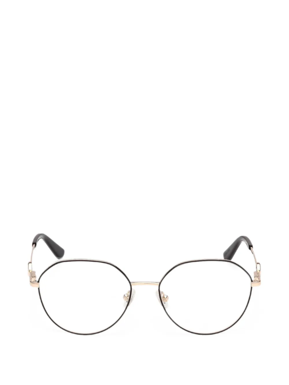 GUESS EYEWEAR lunettes de vue à monture géométrique - Or GUESS EYEWEAR lunettes de vue à monture géométrique - Or