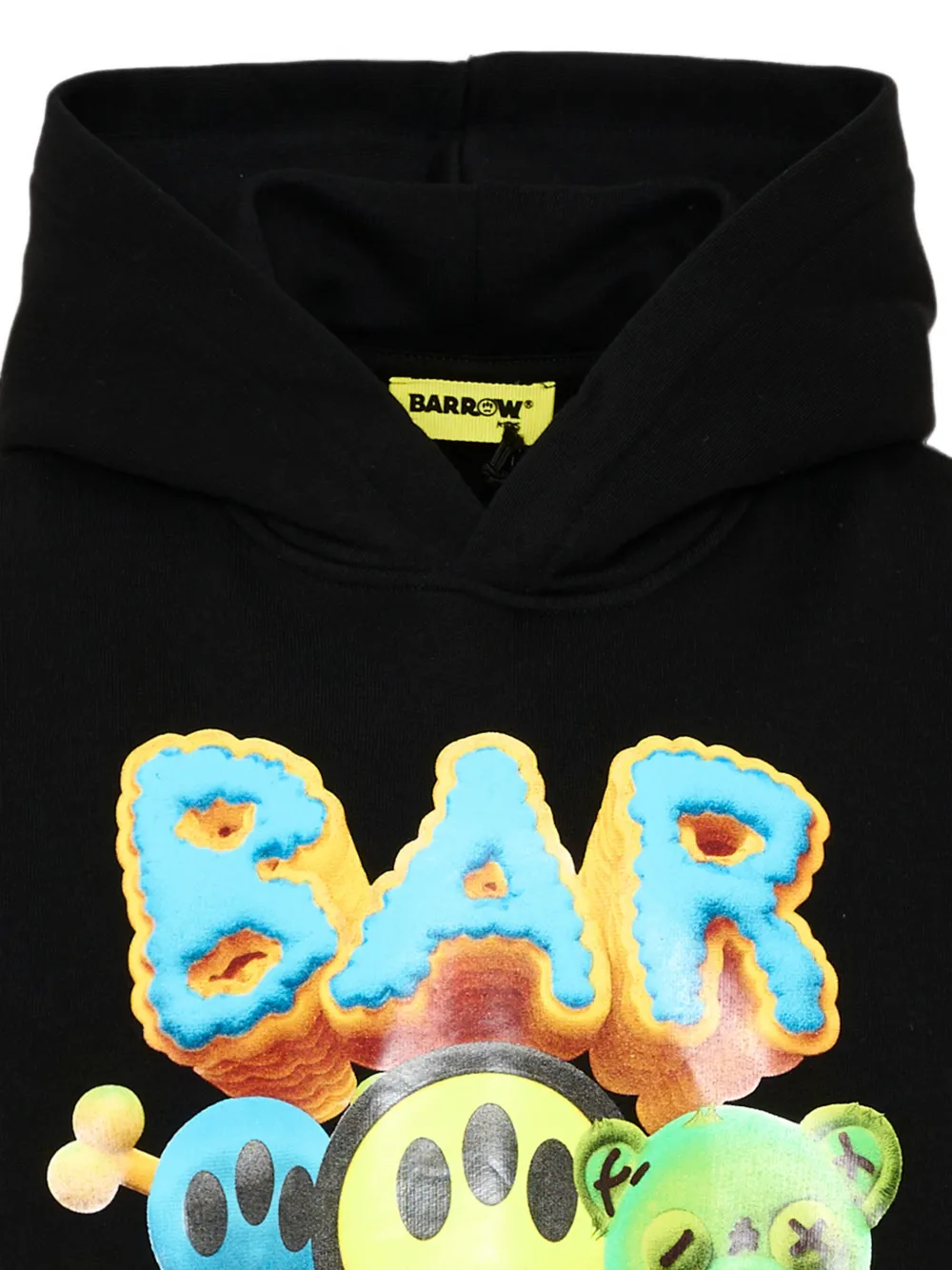 Barrow kids Hoodie met print Zwart