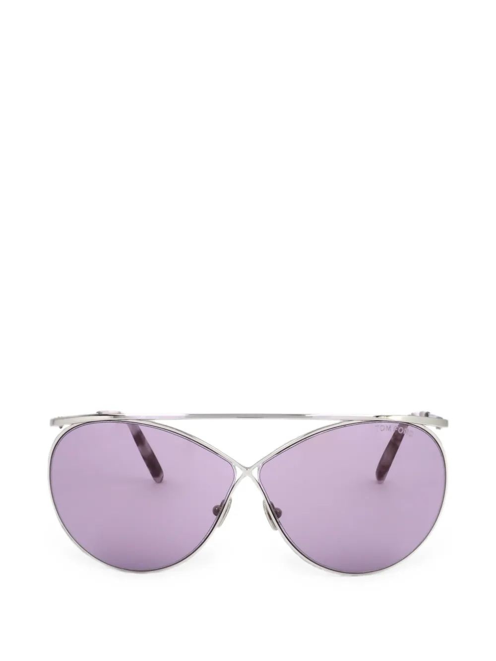 TOM FORD Eyewear Occhiali da sole stile pilota - Argento