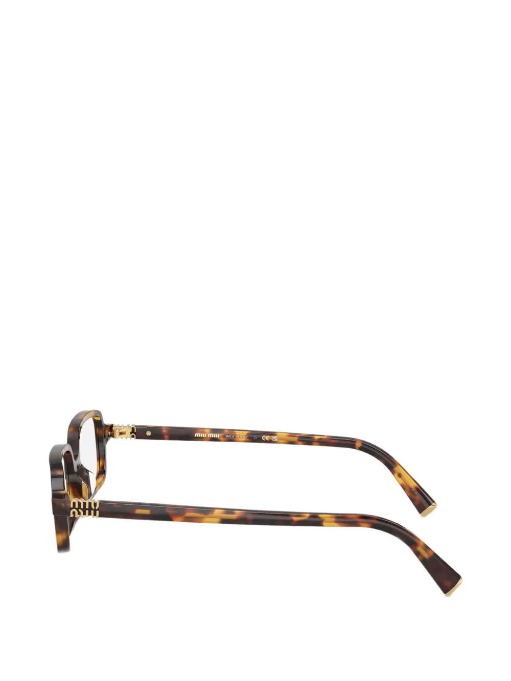 Miu Eyewear Miu Regard zonnebril Bruin
