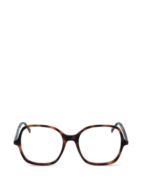 MISSONI EYEWEAR tortoiseshell-effect square-frame glasses