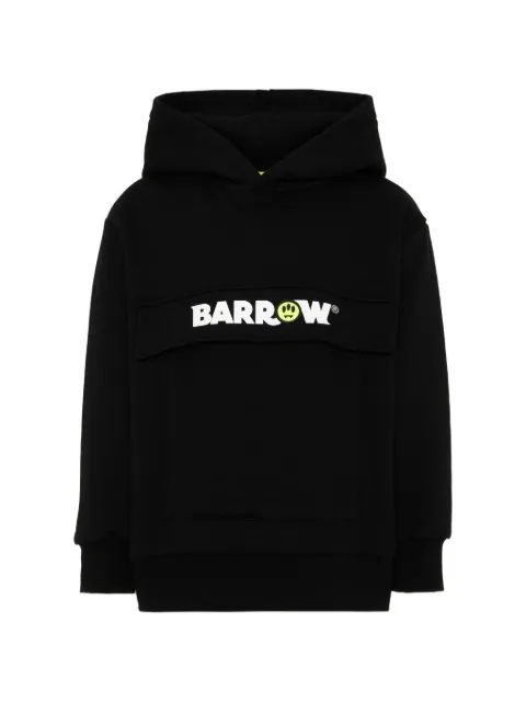 Barrow kids teddy-bear graphic-print hoodie