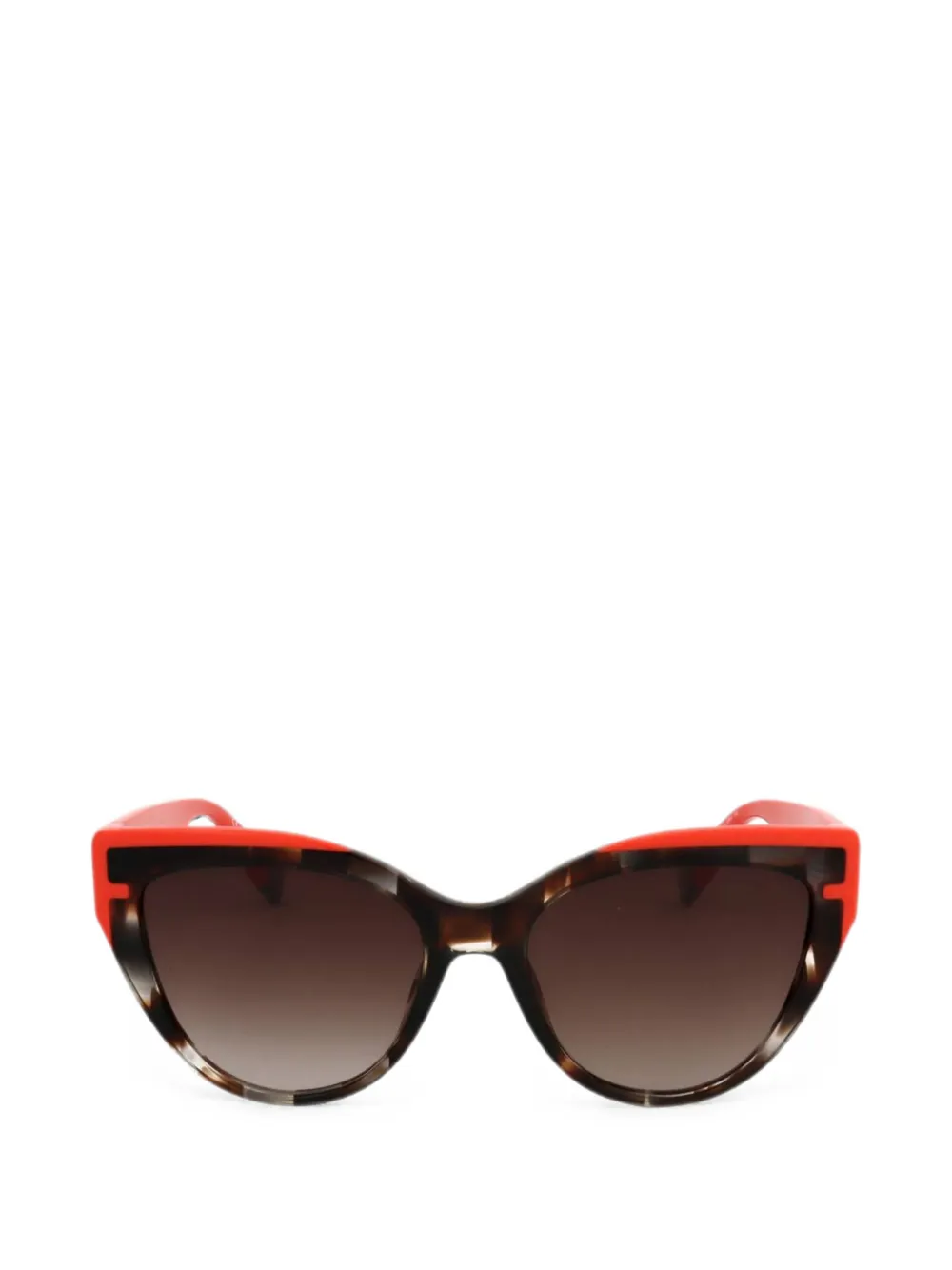 Furla Occhiali da sole cat-eye - Marrone