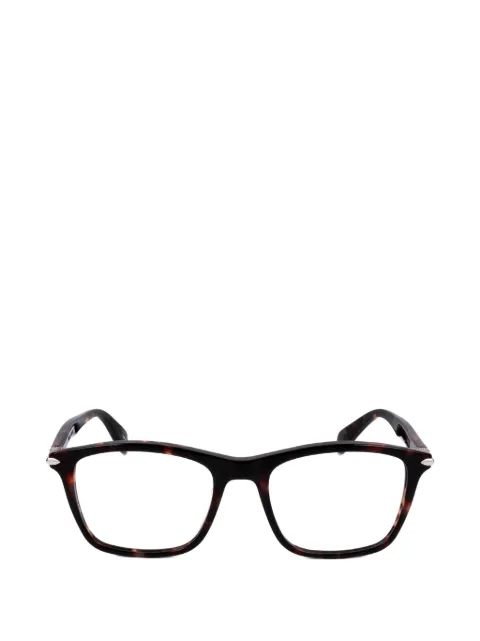 RAG & BONE EYEWEAR tortoiseshell-effect rectangle-frame glasses