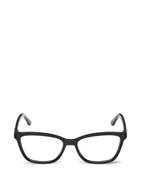 GUESS EYEWEAR logo-plaque cat-eye glasses