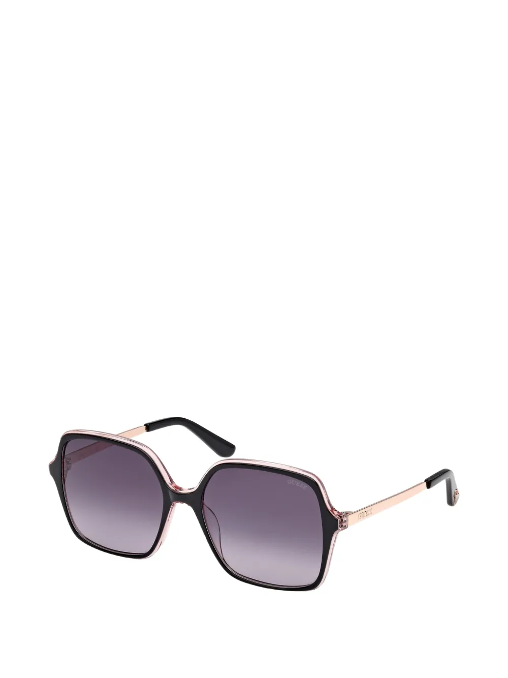 GUESS EYEWEAR Zonnebril met vierkant montuur Zwart