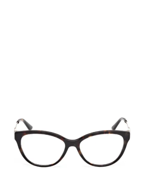 GUESS EYEWEAR Occhiali cat-eye con effetto tartarugato