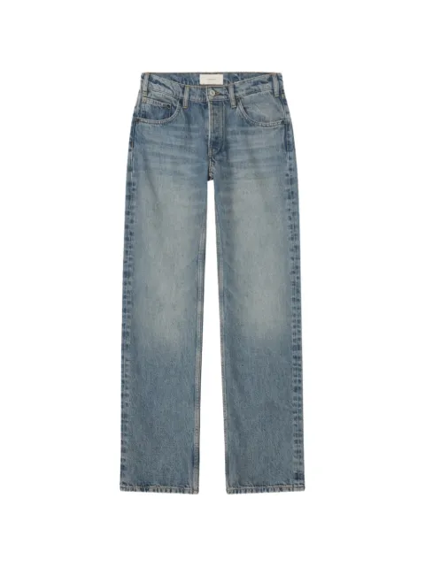 Jeanerica Kyoto faded-effect straight-leg jeans