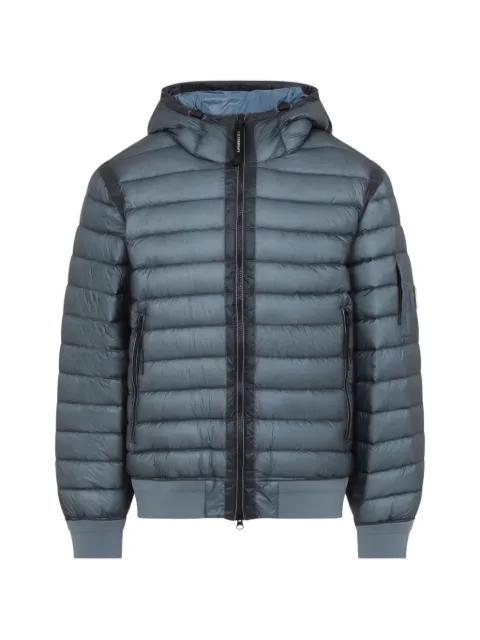C.P. Company D.D. Shell hooded Lens down jacket