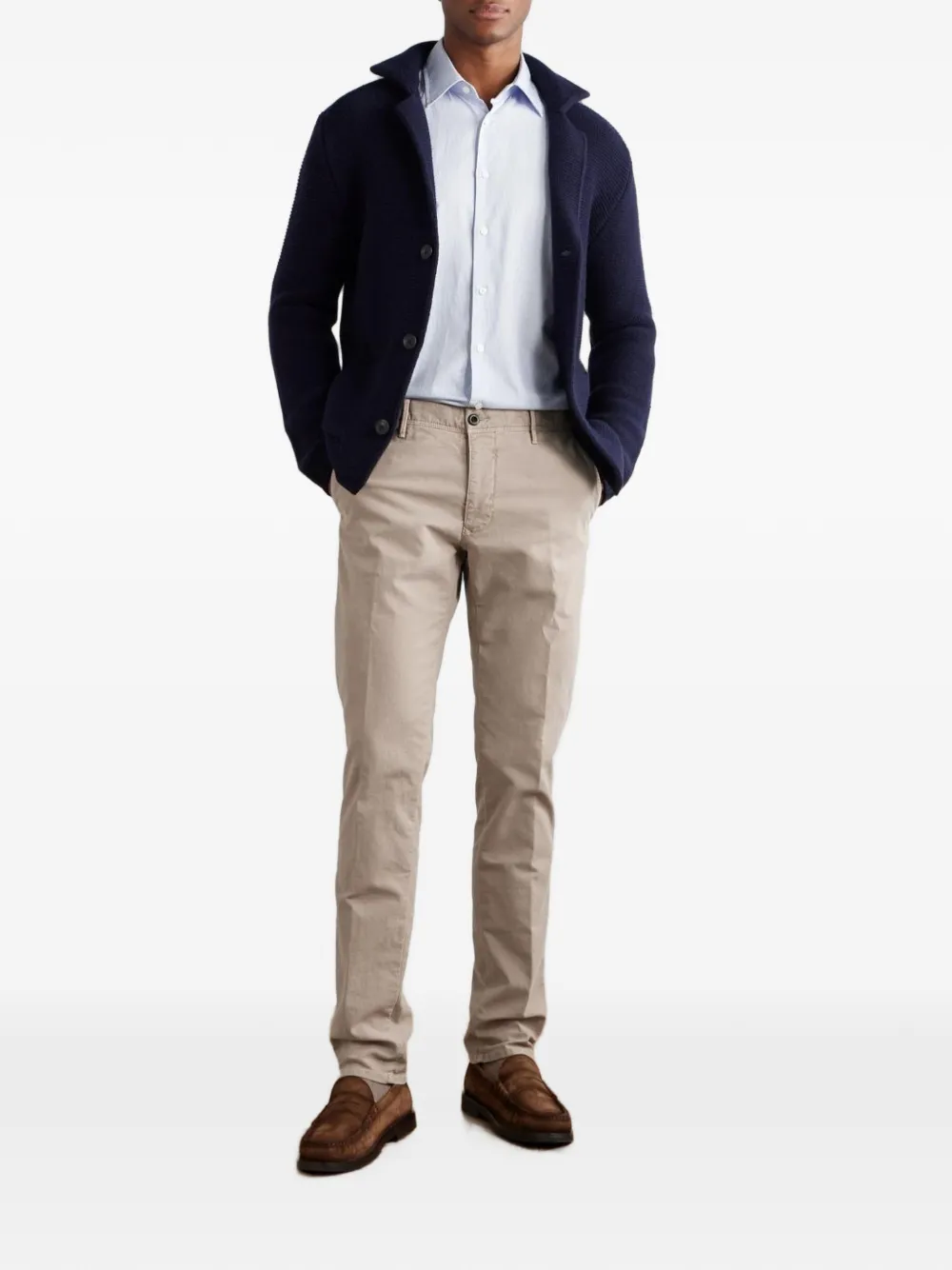 slowear Incotex regular-fit broek Beige