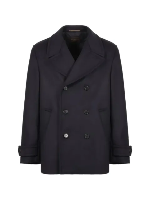 slowear Montedoro double-breasted peacoat