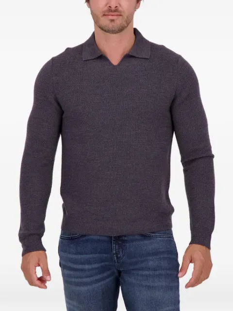 slowear jersey Zanone con cuello abierto
