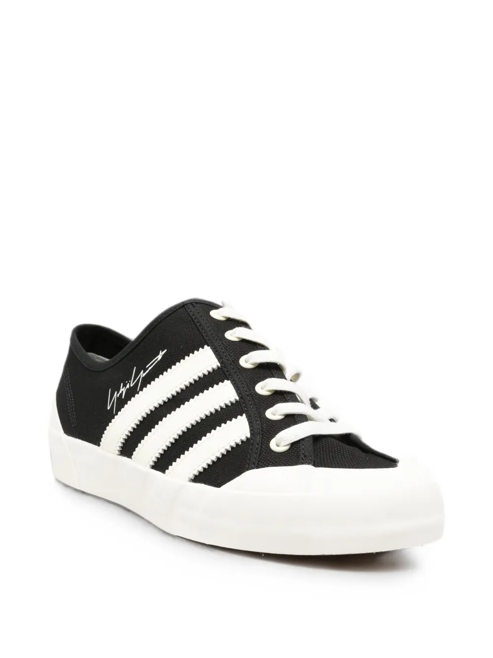 Y-3 By Yohji Yamamoto Vintage signature-print sneakers Zwart