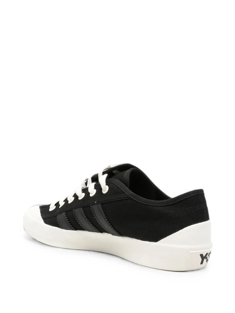 Y-3 By Yohji Yamamoto Vintage signature-print sneakers Zwart