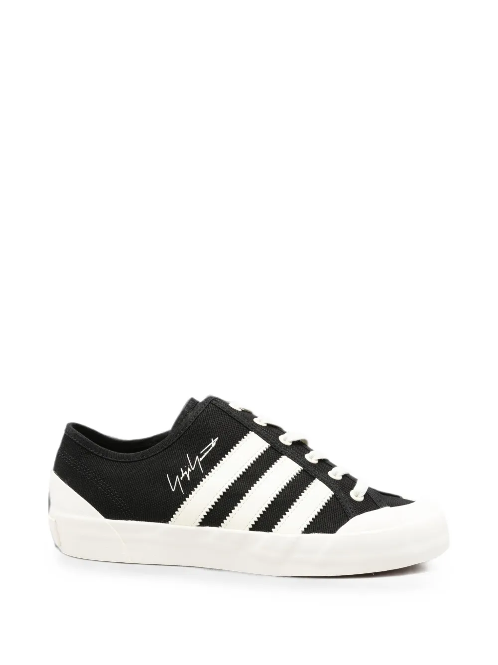 Y-3 By Yohji Yamamoto Vintage signature-print sneakers Zwart