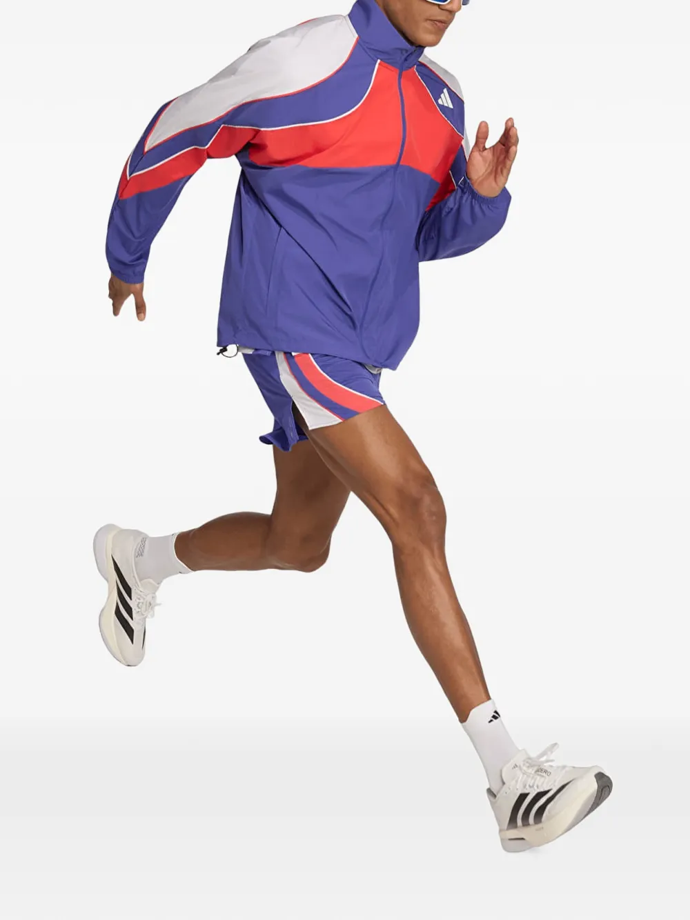 adidas Adizero Archive hardloopshorts Blauw