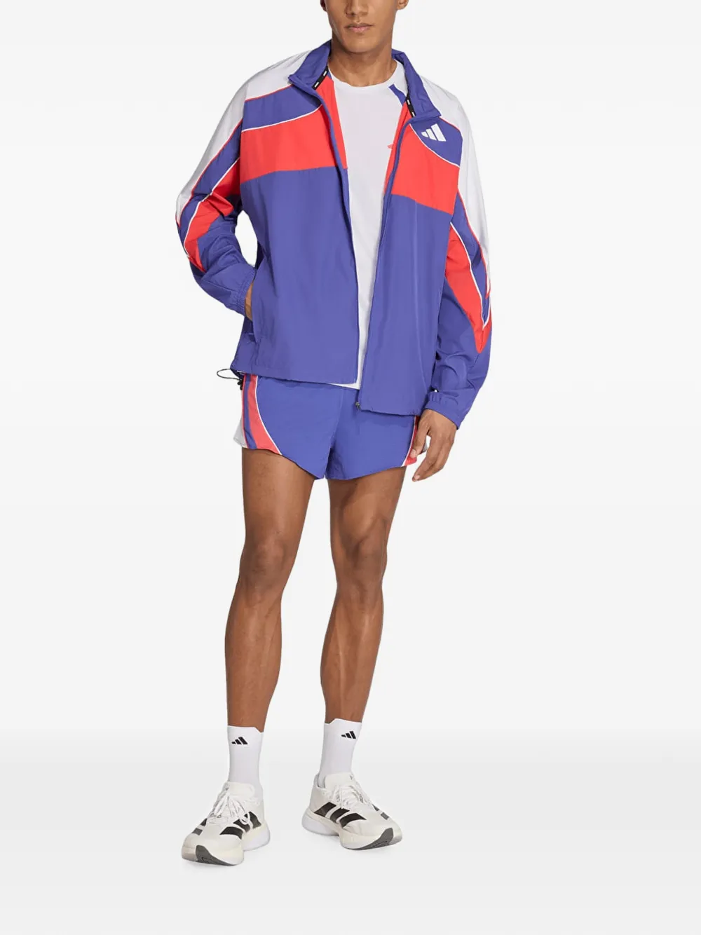 adidas Adizero Archive hardloopshorts Blauw