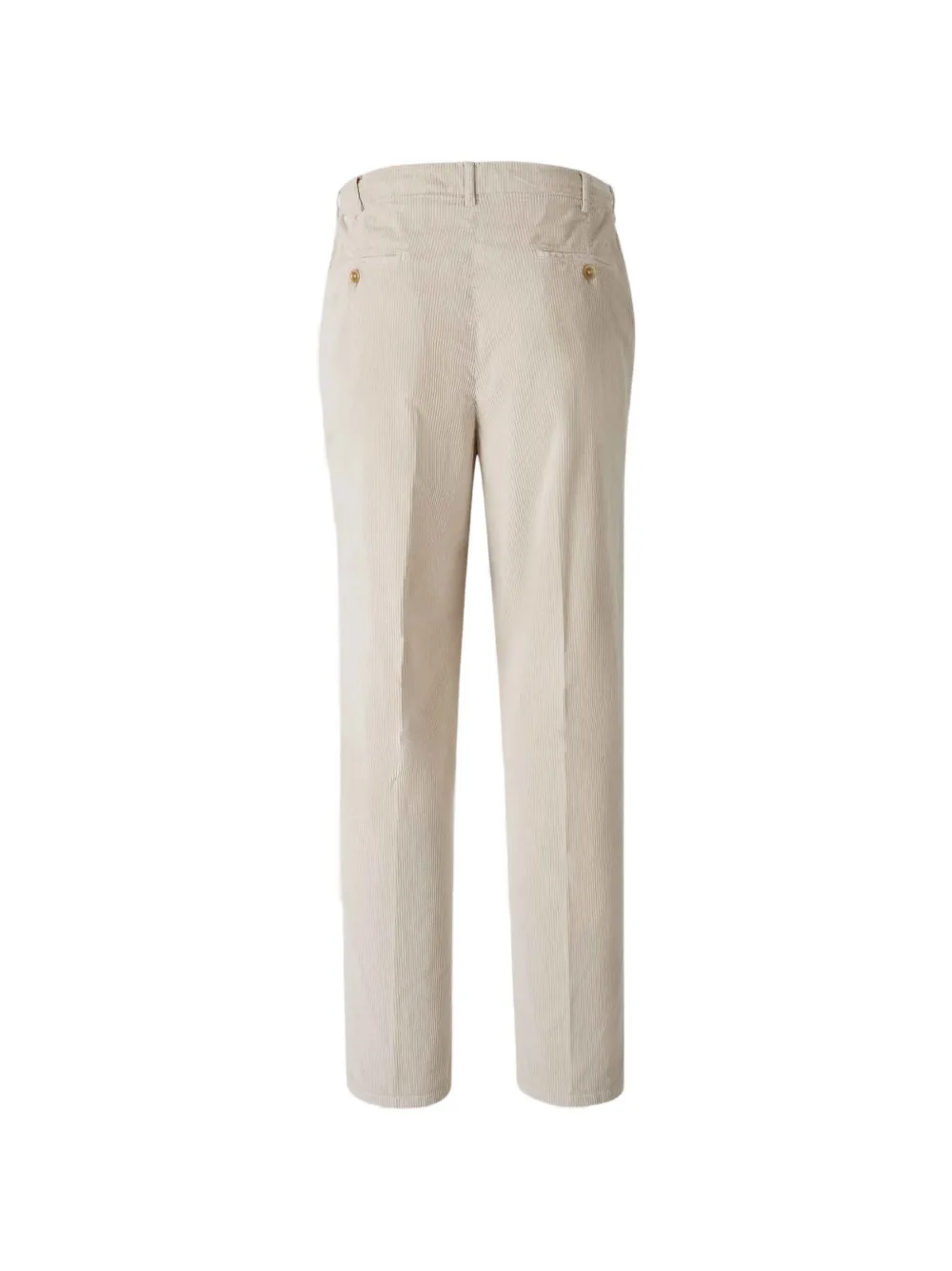 Marco Pescarolo Ribfluwelen regular-fit pantalon Beige