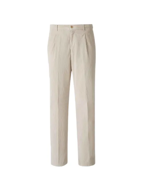 Marco Pescarolo corduroy regular-fit tailored trousers