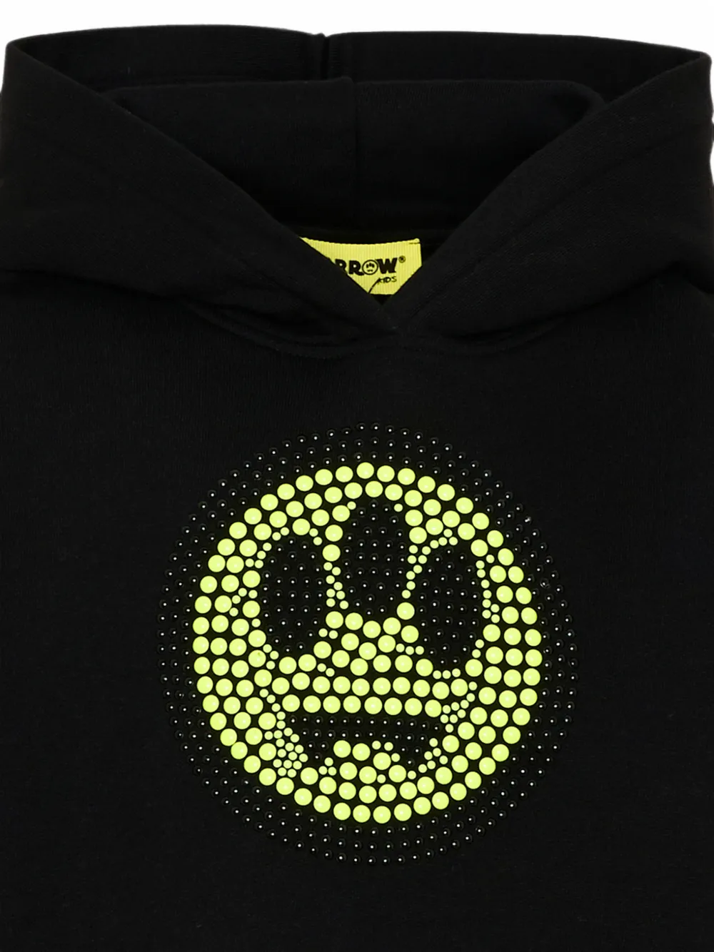 Barrow kids Hoodie met logoprint Zwart