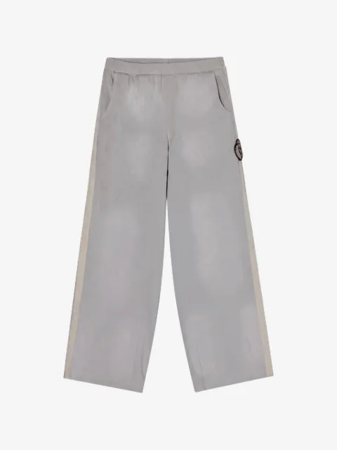 424 Crest logo-patch wide-leg track pants