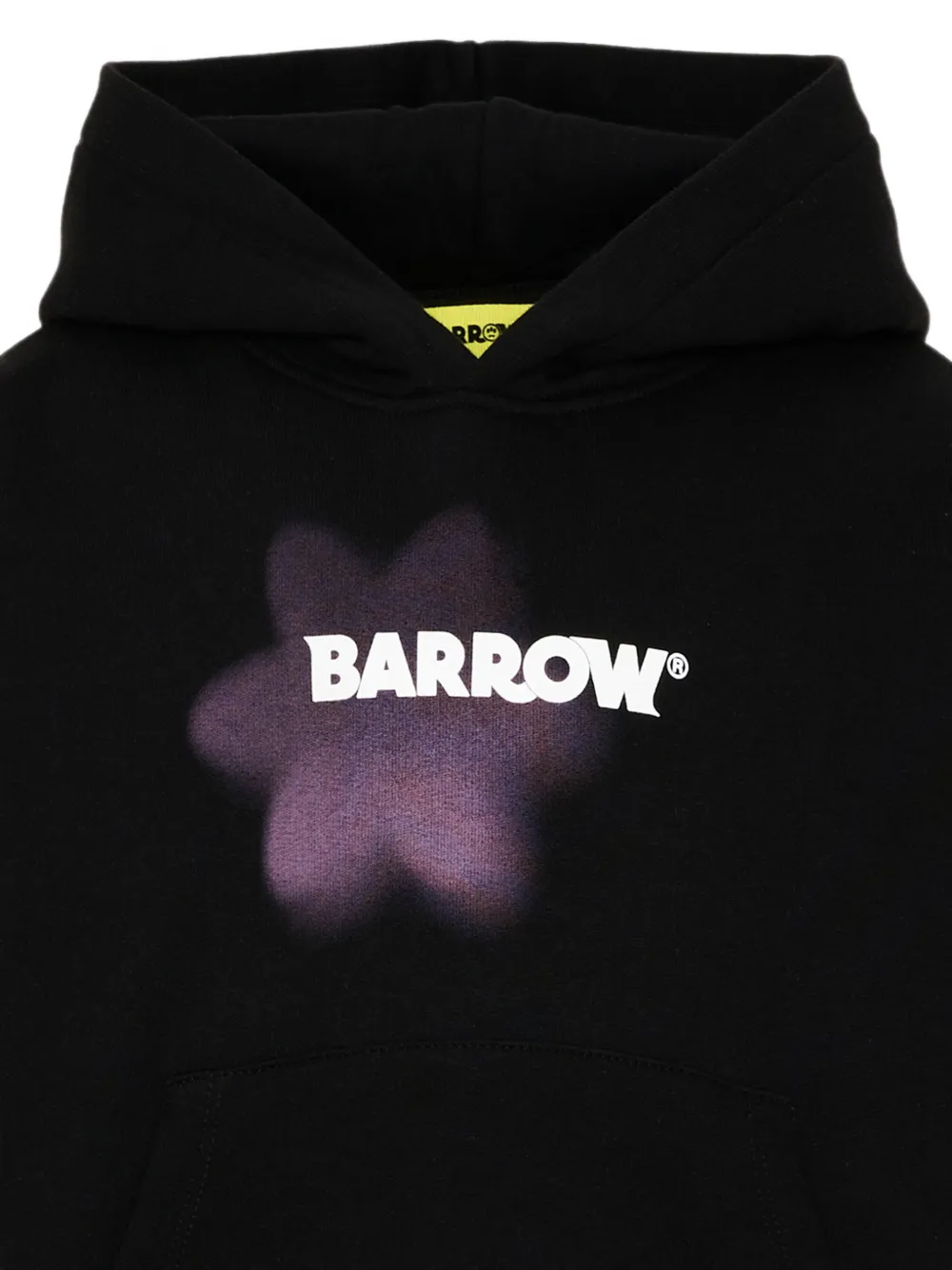 Barrow kids Katoenen hoodie met print Zwart