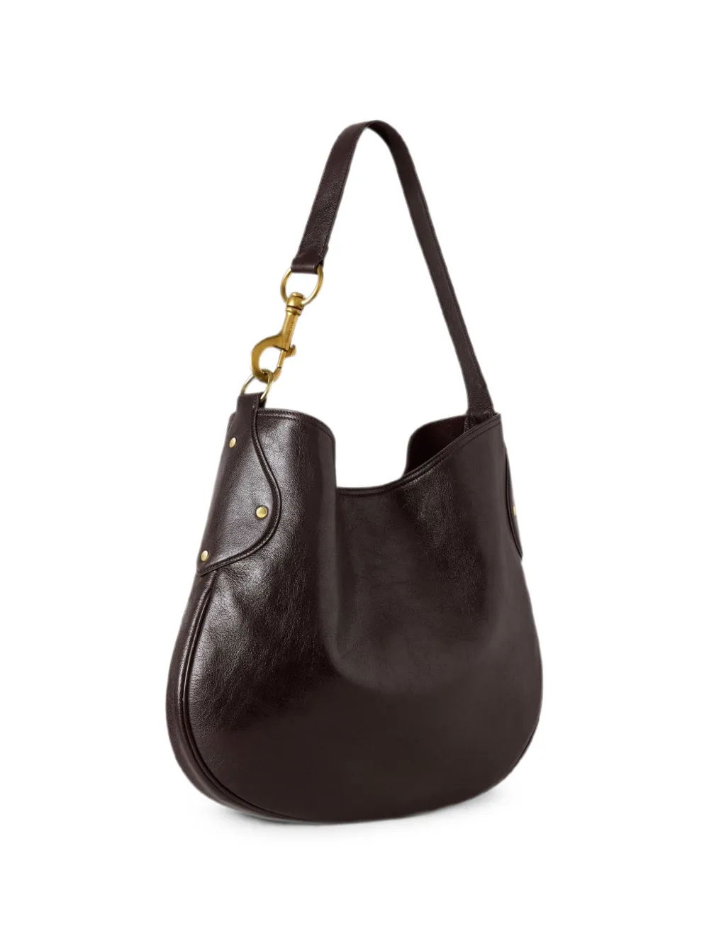 Mulberry Hackney leather shoulder bag Bruin