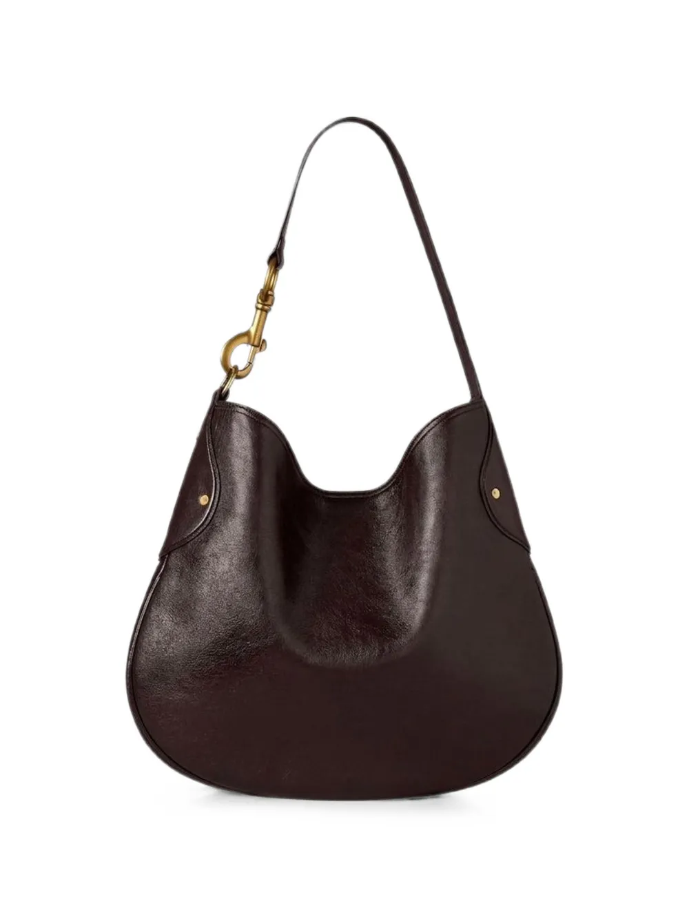 Mulberry Hackney leather shoulder bag Bruin