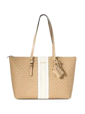 MICHAEL KORS ハンドバッグ モノグラム Michael Kors モノグラム ハンドバッグ | ブラウン | FARFETCH JP