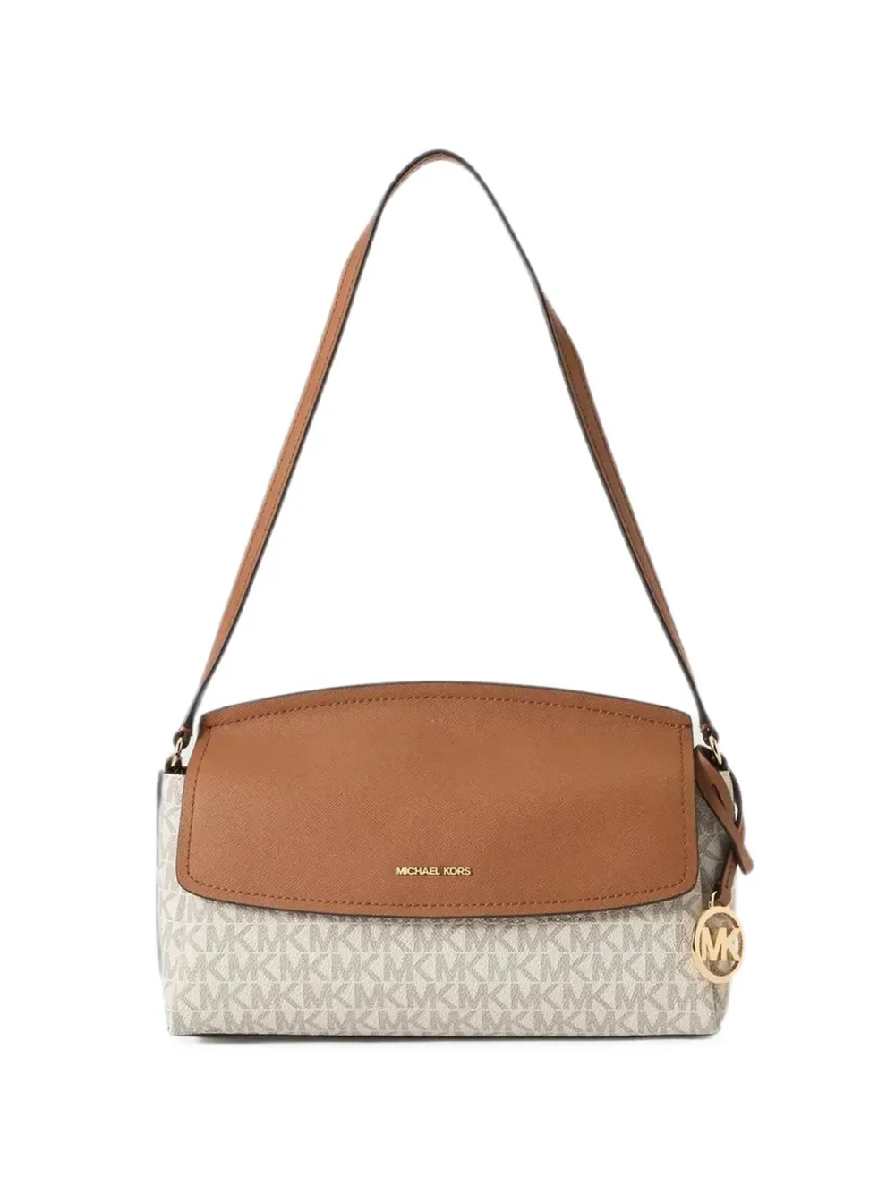Michael Kors monogram-print shoulder bag - Toni neutri