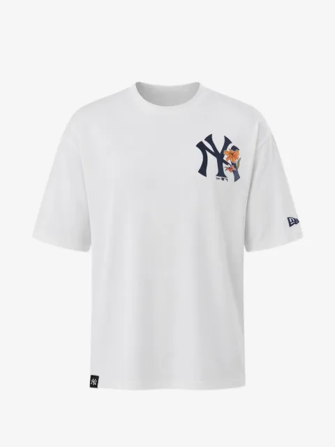 NEW ERA CAP camiseta MLB Floral New York Yankees con logo