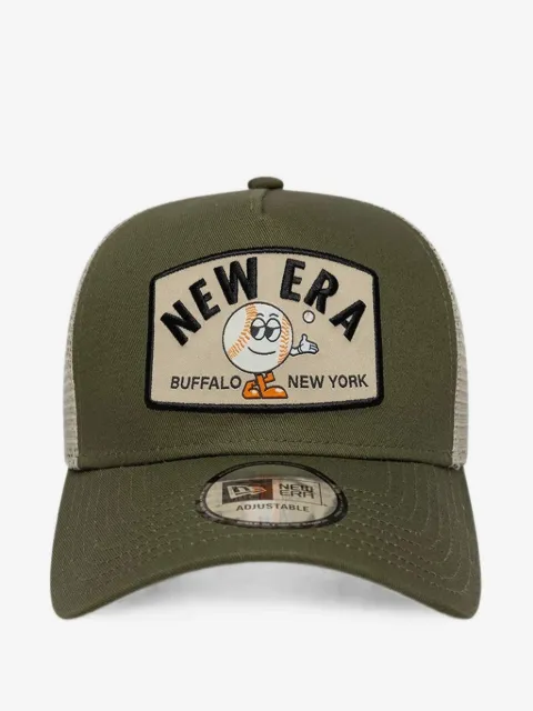 NEW ERA CAP Summer Patch 9FORTY A-Frame logo-patch mesh-panel trucker hat