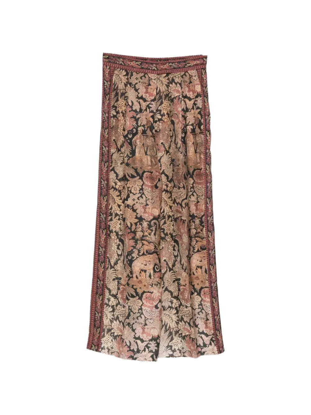 Pierre-Louis Mascia floral-print trousers - Nero